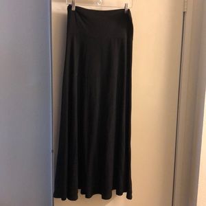 Lularoe black maxi skirt